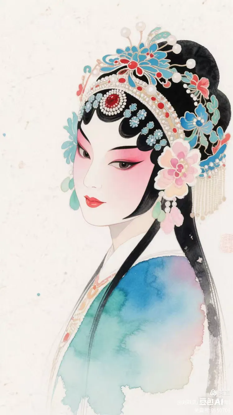 戏曲花旦形象欣赏